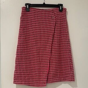 Stylish Pink Houndstooth Skirt for girls size 16